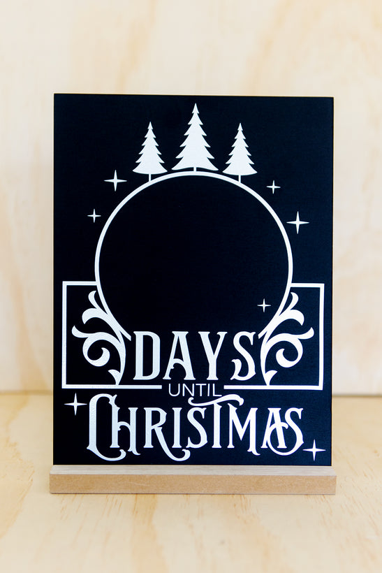 Christmas Countdown Chalkboards