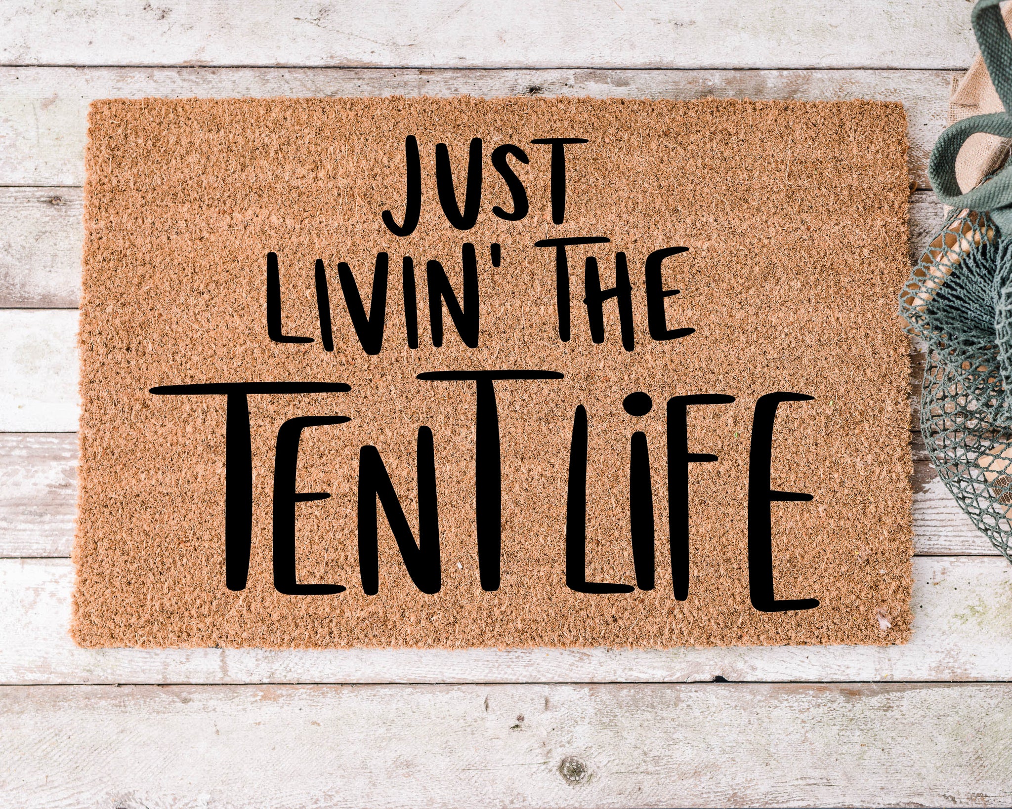 HOLIDAYS - JUST LIVIN' THE LIFE DOORMAT