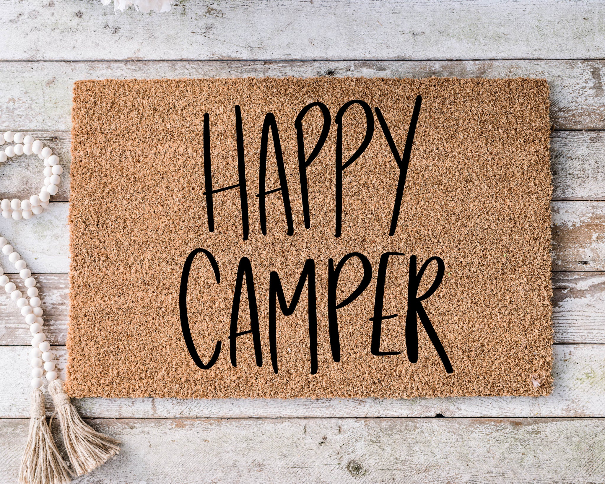 HOLIDAYS - HAPPY CAMPER DOORMAT