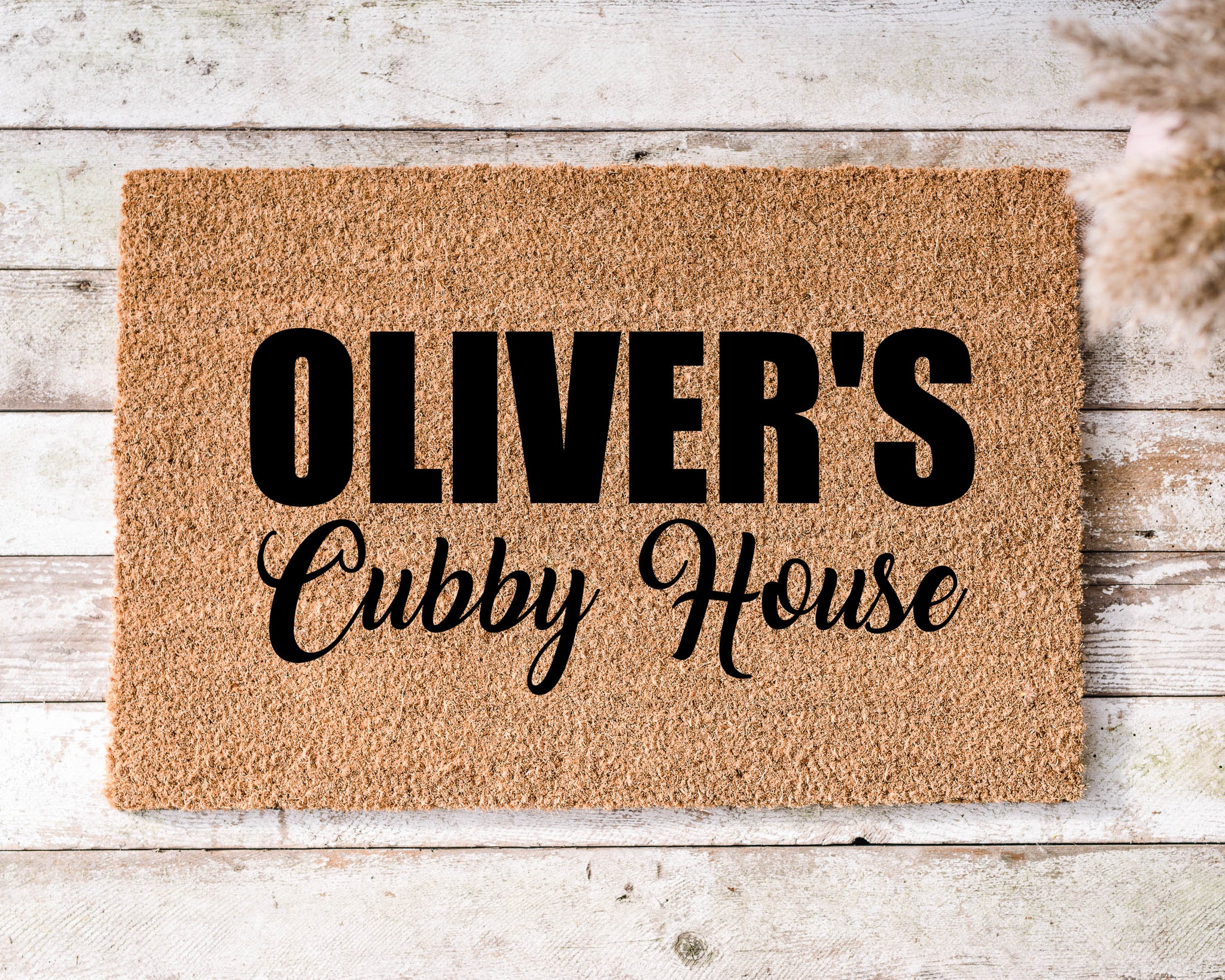 CUBBY HOUSE BOLD DOORMAT