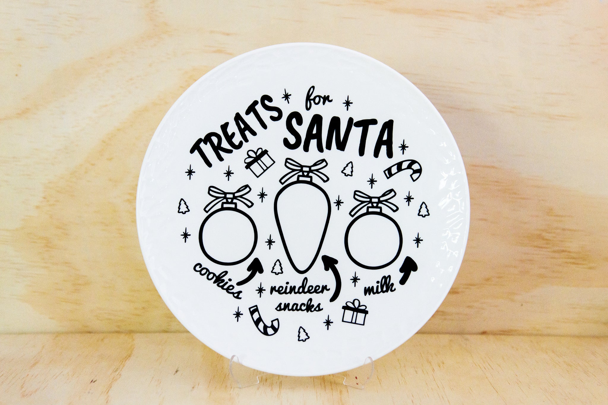 CHRISTMAS CERAMIC PLATE