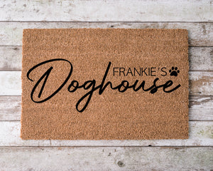 PET - PERSONALISED DOG PAW DOORMAT