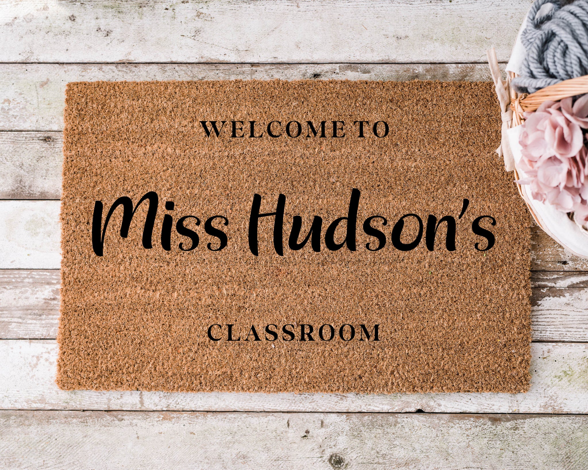 TEACHER PERSONALISED DOORMAT